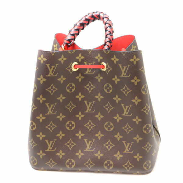 10871 2 Louis Vuitton Neo Noe 2Way Bag Canvas Red