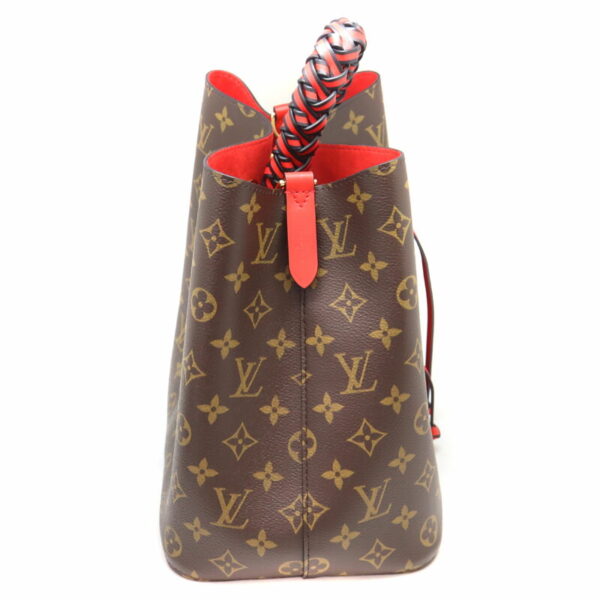 10871 4 Louis Vuitton Neo Noe 2Way Bag Canvas Red