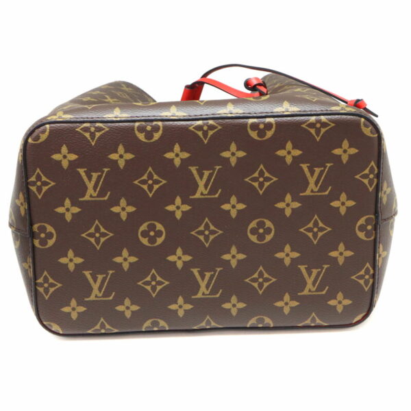 10871 5 Louis Vuitton Neo Noe 2Way Bag Canvas Red