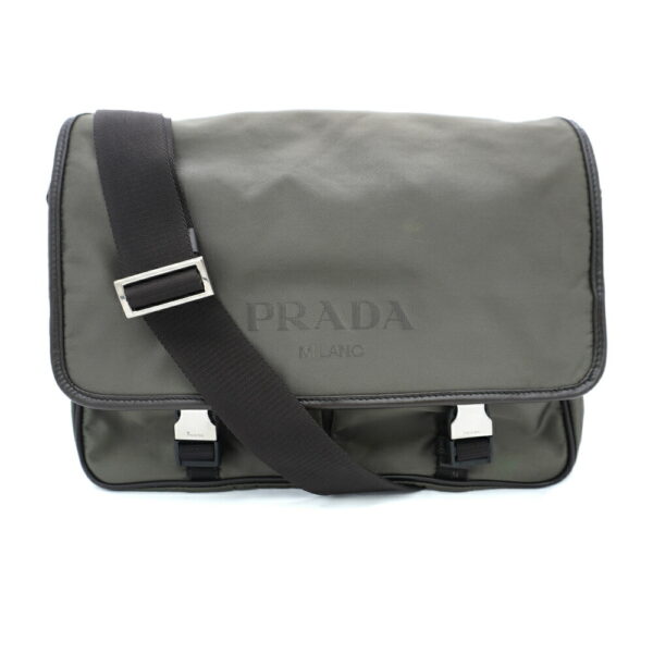 11174 1 Prada Shoulder Bag Green