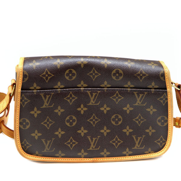 1118 2 Louis Vuitton Sologne Shoulder Bag Monogram Canvas Brown