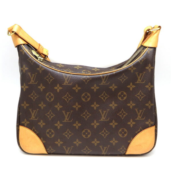 11206 1 Louis Vuitton Boulogne 30 Shoulder Bag Monogram Canvas Brown