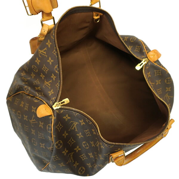 11355 4 Louis Vuitton Keepall 50 Monogram Bag Brown