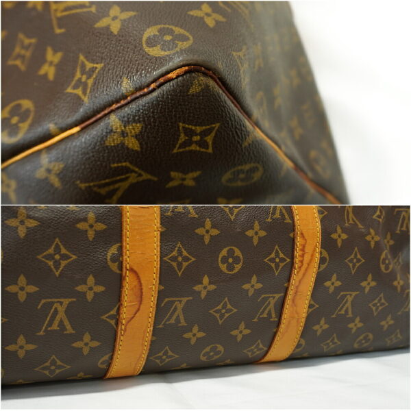 11355 5 Louis Vuitton Keepall 50 Monogram Bag Brown