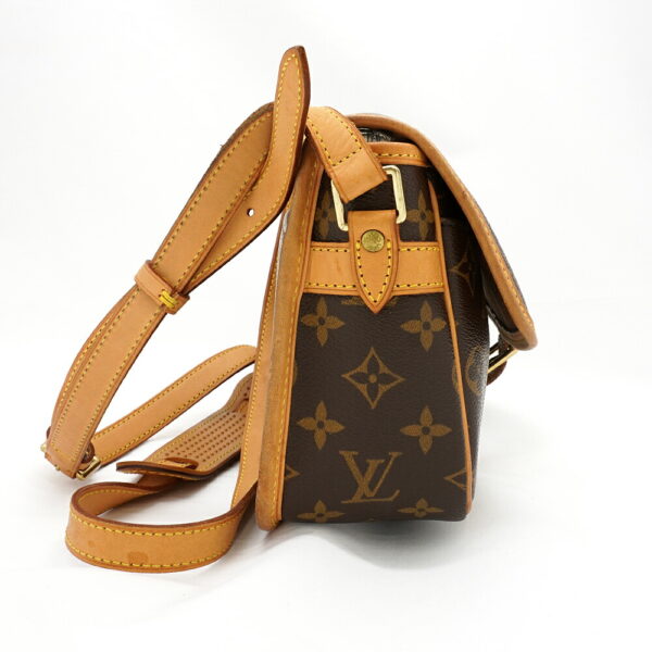 11371 4 Louis Vuitton Sologne Shoulder Bag Monogram Brown