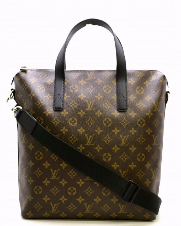 11381050 Louis Vuitton Damier Macassar Kitan 2WAY Tote Bag