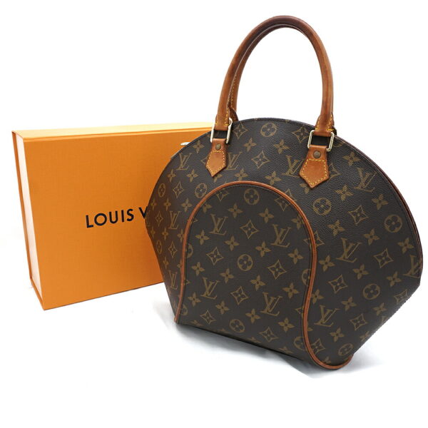 11393 1 Louis Vuitton Ellipse Handbag Monogram Brown