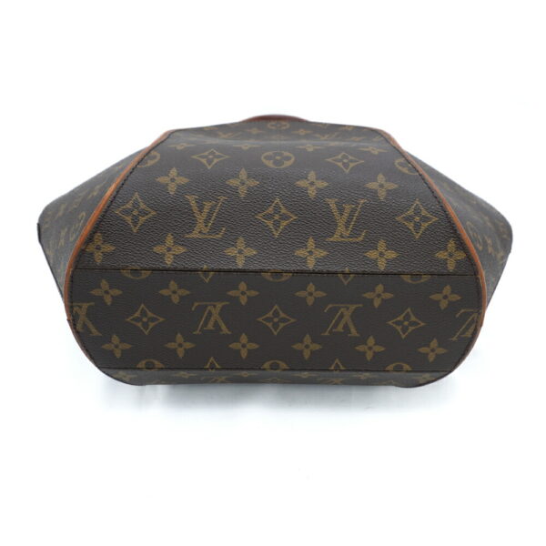 11393 5 Louis Vuitton Ellipse Handbag Monogram Brown