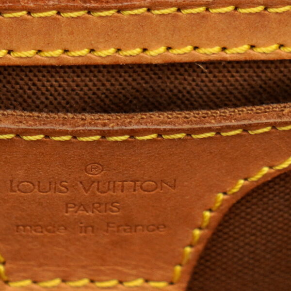 11393 7 Louis Vuitton Ellipse Handbag Monogram Brown