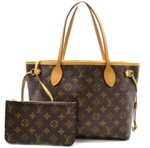 11401384 Louis Vuitton Neverfull MM Tote Bag Damier Brown