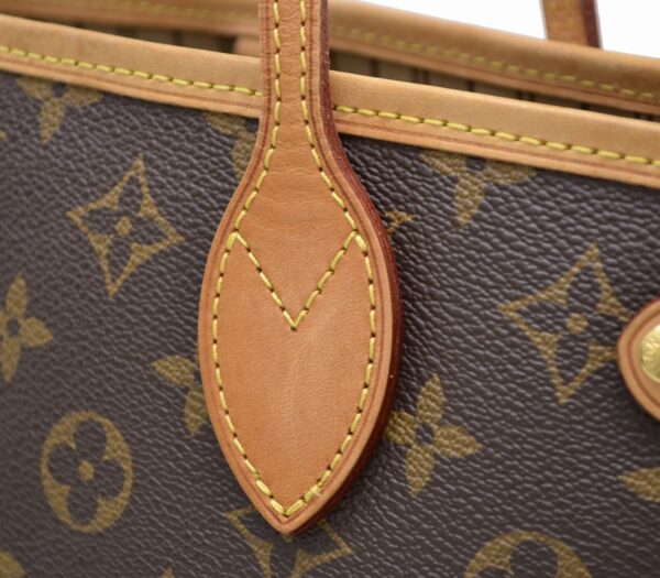 11401384 7 Louis Vuitton Monogram Neverfull PM Tote Bag with Pouch Canvas Brown