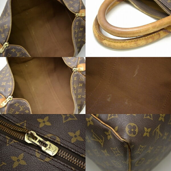 11401464 2 Louis Vuitton Monogram Keepall 50 Bag Canvas Brown