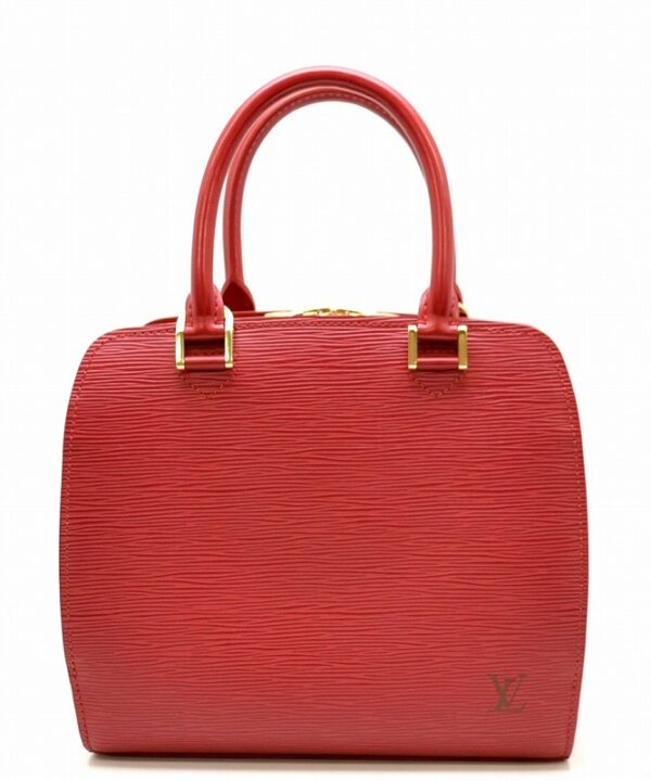 11401494 Louis Vuitton Epi Pont Neuf Handbag Leather Castilian Red