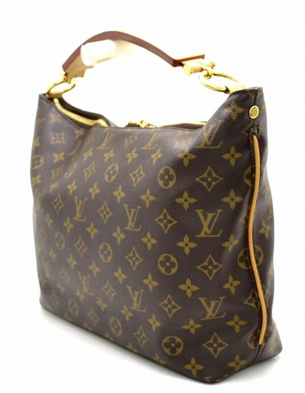 11410929 1 Louis Vuitton Monogram Sully MM Shoulder Bag Canvas Brown