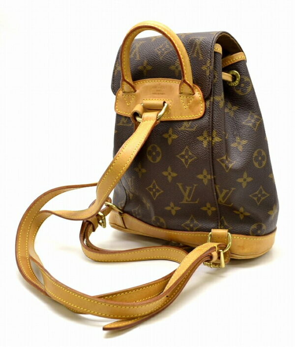 11411155 1 Louis Vuitton Monogram Mini Montsouris Rucksack Canvas Brown