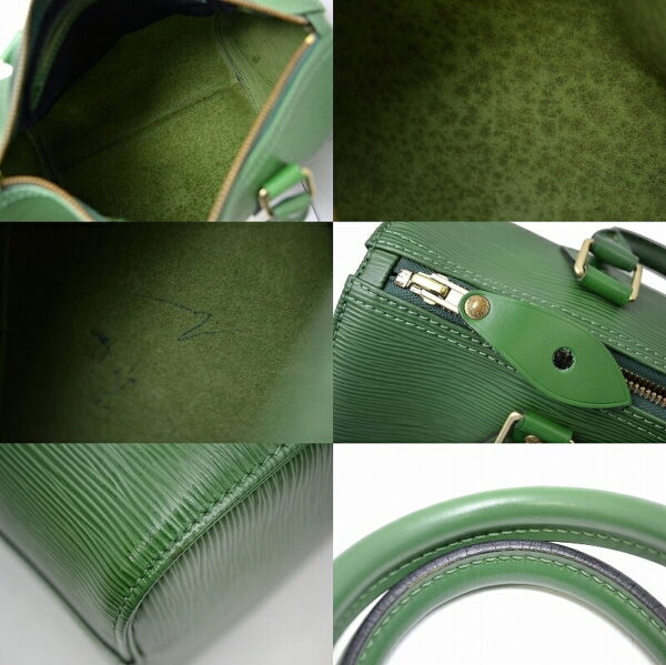 11411383 2 Louis Vuitton Epi Speedy 25 Bag Leather Borneo Green