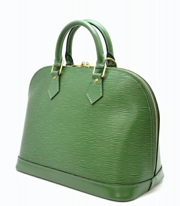 11411697 1 Louis Vuitton Epi Alma Handbag Leather Borneo Green