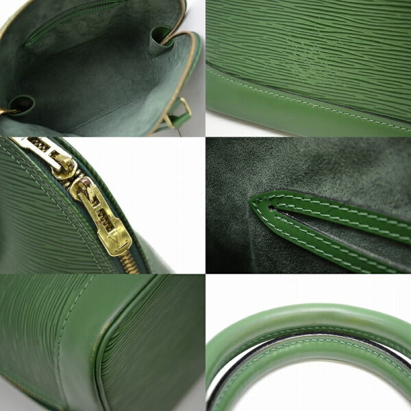 11411697 2 Louis Vuitton Epi Alma Handbag Leather Borneo Green