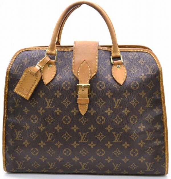 11420370 Louis Vuitton Monogram Rivoli Tote Bag Canvas Brown