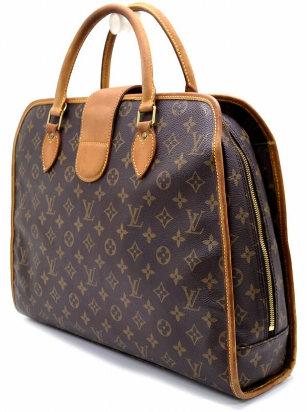 11420370 1 Louis Vuitton Monogram Rivoli Tote Bag Canvas Brown