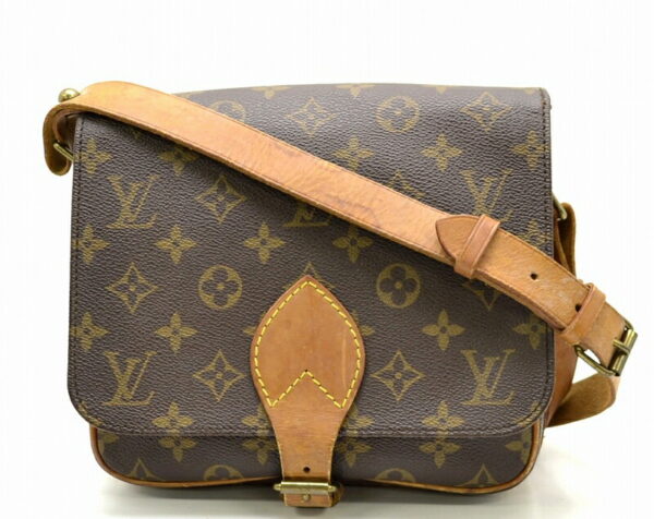 11420419 Louis Vuitton Monogram Cartesiere Crossbody Bag Canvas Brown