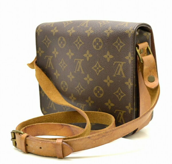 11420419 1 Louis Vuitton Monogram Cartesiere Crossbody Bag Canvas Brown