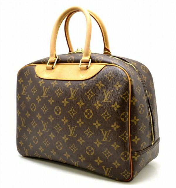 11420605 1 Louis Vuitton Monogram Bowling Vanity Deauville Bag Canvas Brown