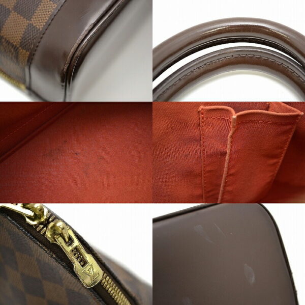 11421261 2 Louis Vuitton Damier Alma Handbag Canvas Brown