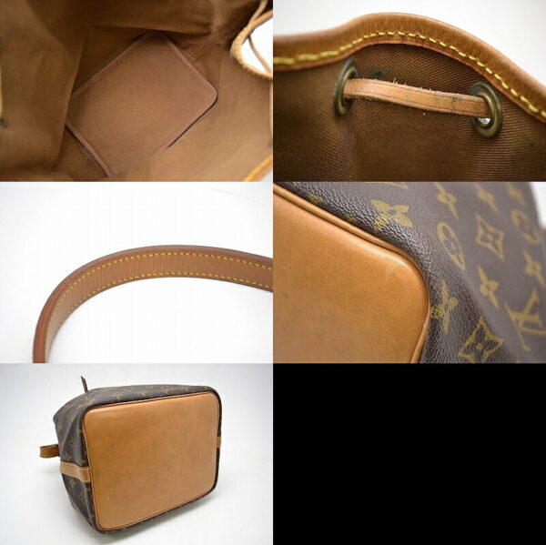 11421357 2 Louis Vuitton Monogram Petit Noe Shoulder Bag Canvas Brown