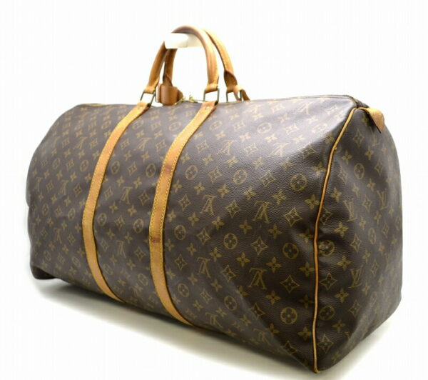 11430369 1 Louis Vuitton Monogram Keepall 60 Bag Canvas Brown