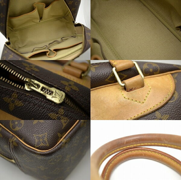 11430520 2 Louis Vuitton Bowling Vanity Deauville Canvas Brown