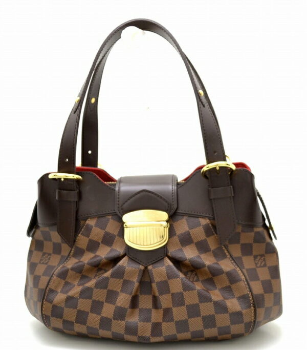 11430832 Louis Vuitton Damier Sistine PM Shoulder Bag Canvas Brown