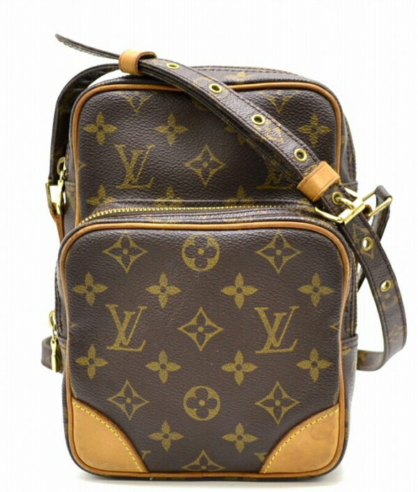 11430867 Louis Vuitton Monogram Amazon Crossbody Bag Canvas Brown