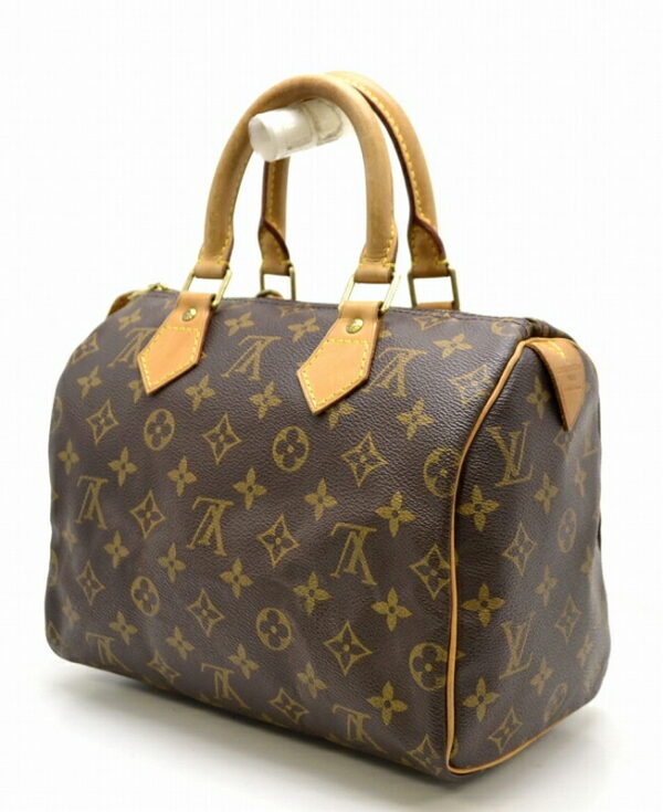 11430971 1 Louis Vuitton Monogram Speedy 25 Bag Canvas Brown