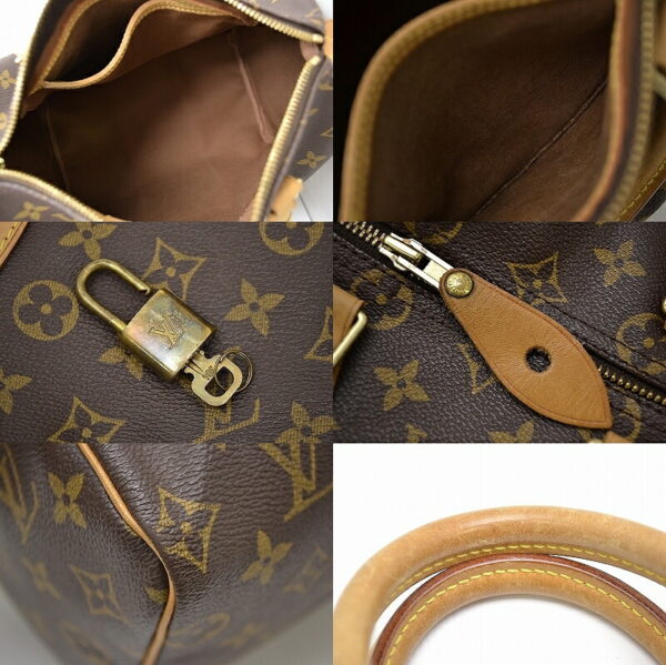 11430971 2 Louis Vuitton Monogram Speedy 25 Bag Canvas Brown