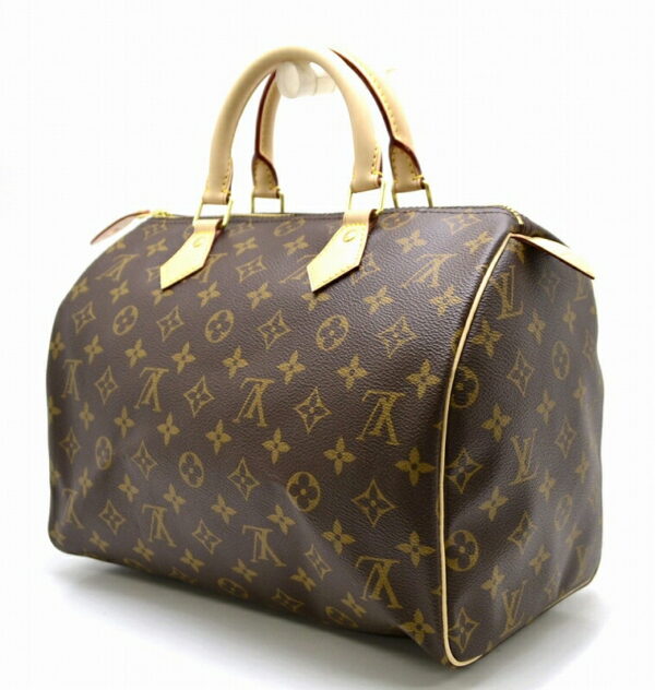 11431144 1 Louis Vuitton Monogram Speedy 30 Bag Canvas Brown