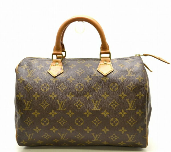 11431161 Louis Vuitton Monogram Speedy 30 Bag Canvas Brown