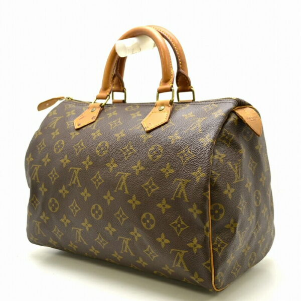 11431161 1 Louis Vuitton Monogram Speedy 30 Bag Canvas Brown