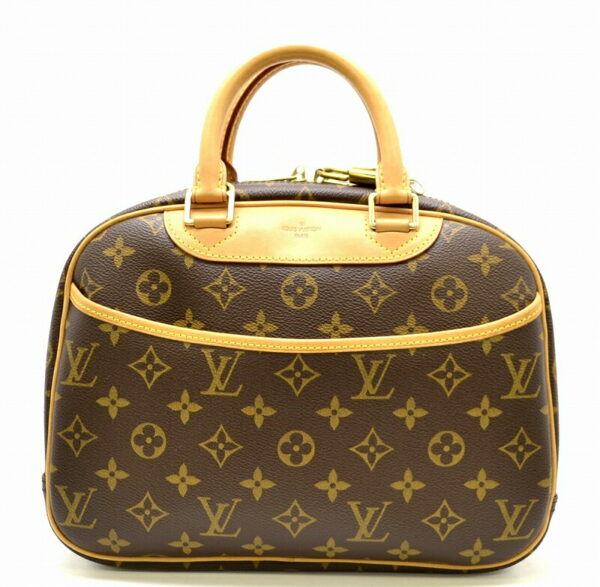 11431442 Louis Vuitton Monogram Trouville Handbag Canvas Brown