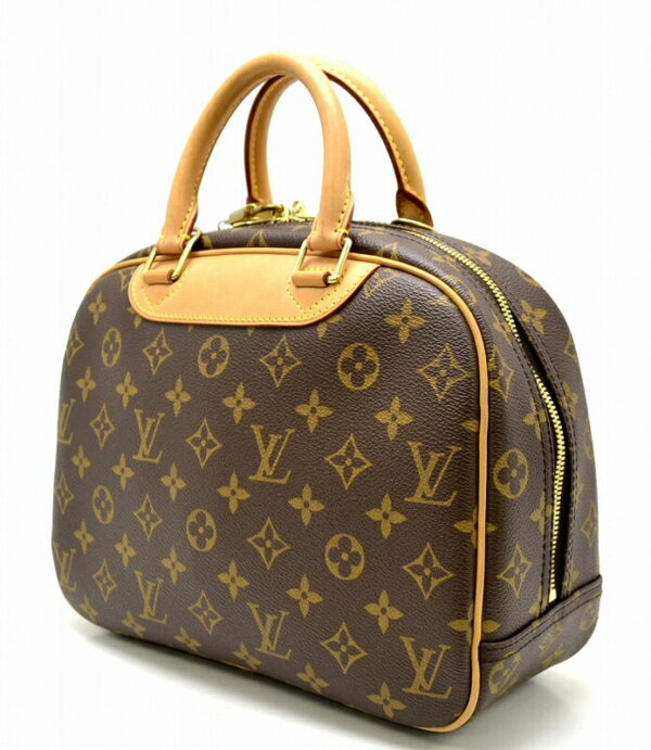 11431442 1 Louis Vuitton Monogram Trouville Handbag Canvas Brown