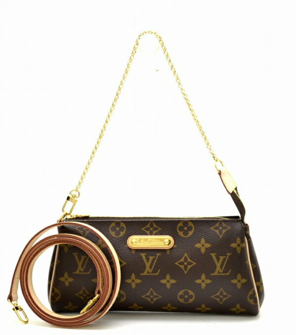 11431456 Louis Vuitton Monogram Eva 2WAY Pochette Canvas Brown