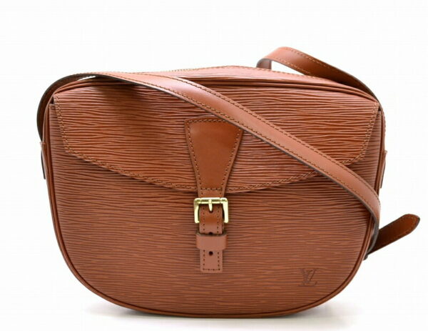 11440133 Louis Vuitton Epi Jonnefeuille Crossbody Bag Leather Kenya Brown