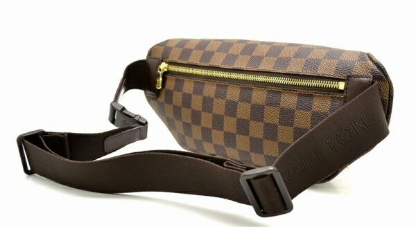 11440135 1 Louis Vuitton Damier Bumbag Melvire Waist Pouch Canvas Brown