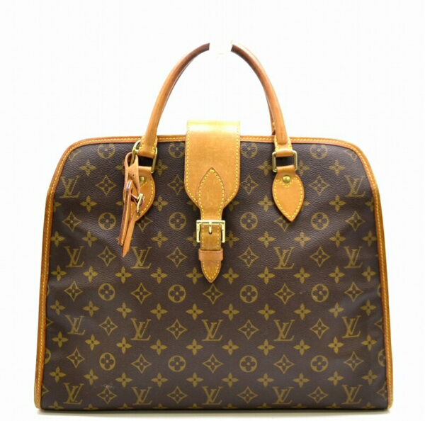 11440141 Louis Vuitton Monogram Rivoli Tote Bag Canvas Brown