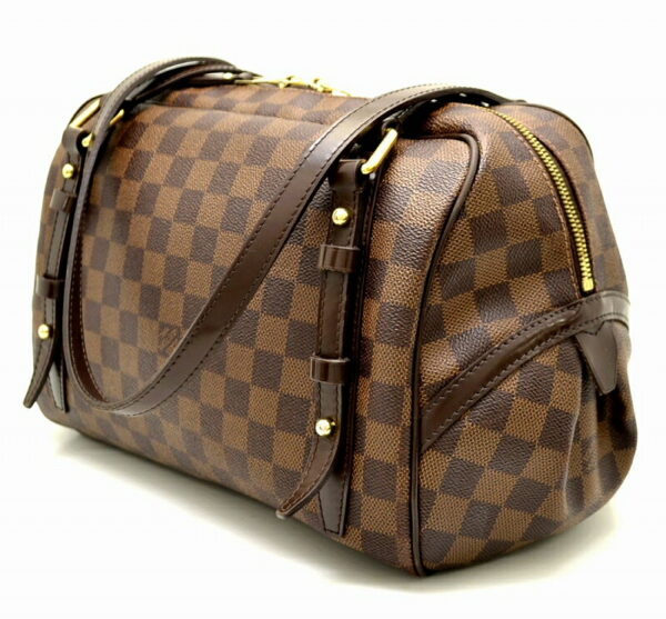 11440714 1 Louis Vuitton Damier Rivington PM Bag Canvas Brown