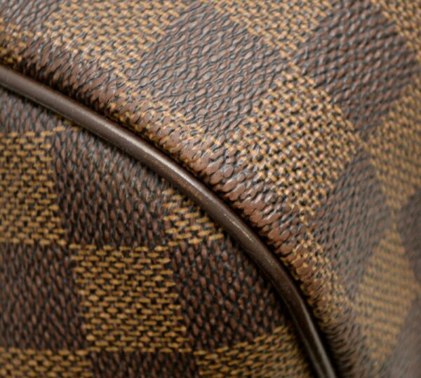 11440714 2 Louis Vuitton Damier Rivington PM Bag Canvas Brown