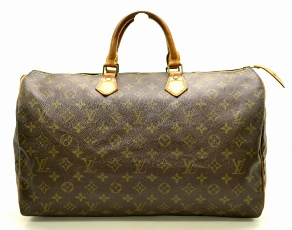 11450428 Louis Vuitton Monogram Speedy 40 Bag Canvas Brown