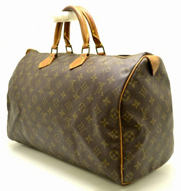 11450428 1 Louis Vuitton Monogram Speedy 40 Bag Canvas Brown