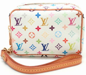 11450603 Louis Vuitton Delightful PM Damier Azur Shoulder Bag White