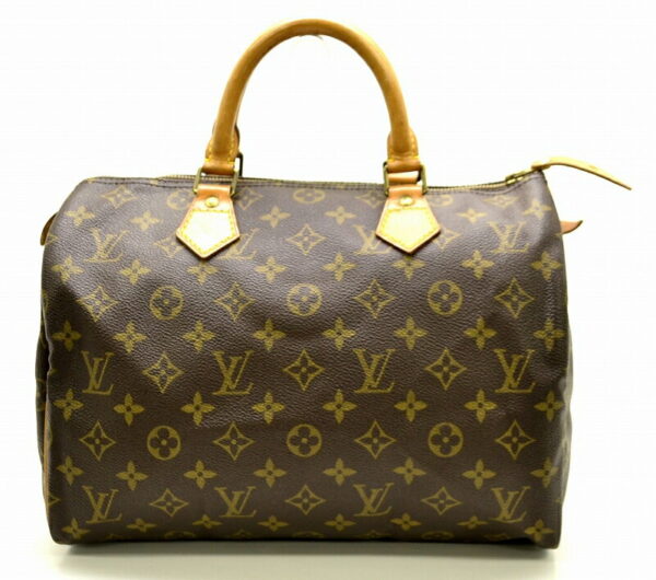 11450648 Louis Vuitton Monogram Speedy 30 Bag Canvas Brown